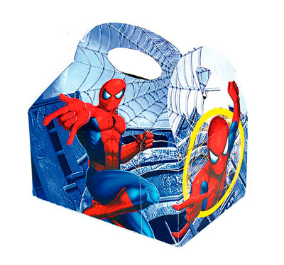 caja spiderman chuches