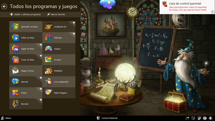 Magic Desktop el Escritorio Mágico para Niños