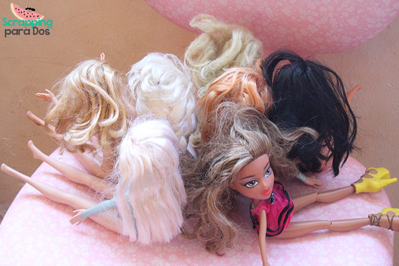 Desenredar el Pelo de Barbie