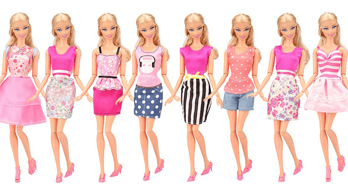 vestidos baratos para barbie