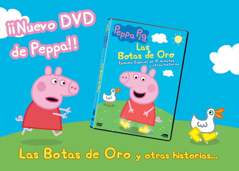 Nuevo DVD de Peppa Pig