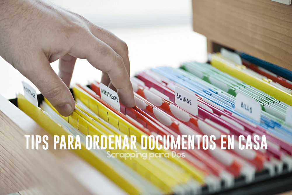 Dispersión Imperativo Metropolitano Organizar Documentos: Tips para no perder nada importante dentro de tu hogar