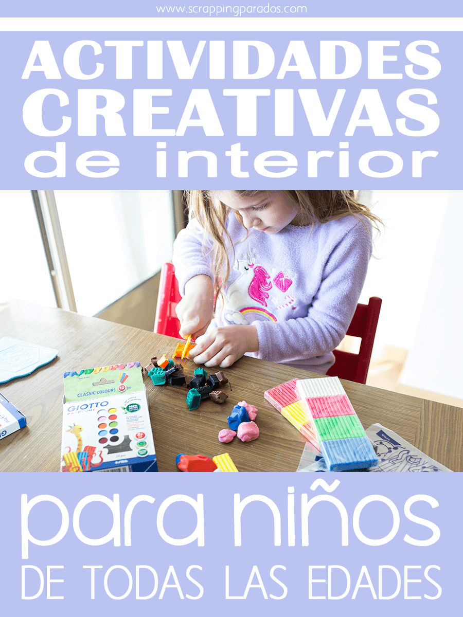 Actividades creativas de interior para niños de todas las edades