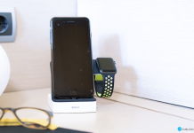 Base de carga Belkin PowerHouse para Apple Watch y iPhone
