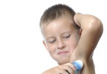 usar desodorante los niños