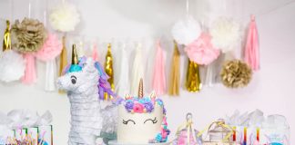 fiesta de cumpleaños de unicornios